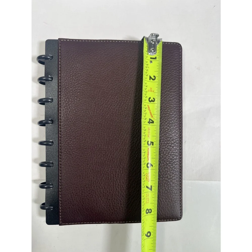 Levenger Circa‎ Cordova Leather Foldover Notebook Junior Size New In Box